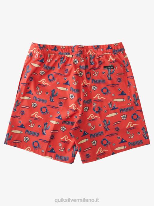 esso Quiksilver x Pacifico uomini 17 raffiche rosso pacifico quiksilver volley HTZR1764