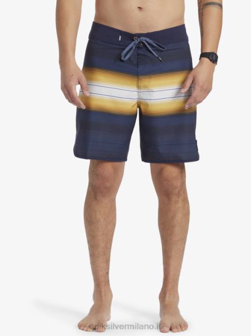 esso Quiksilver x Pacifico uomini pantaloncini surfsilk 18 blazer blu scuro HTZR13