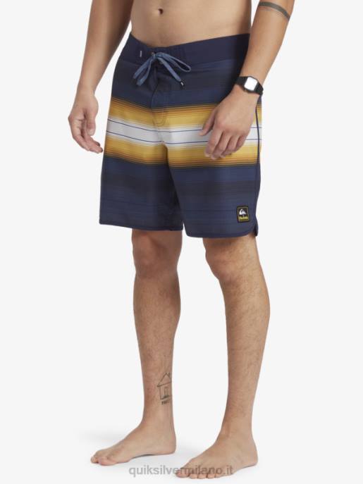 esso Quiksilver x Pacifico uomini pantaloncini surfsilk 18 blazer blu scuro HTZR13