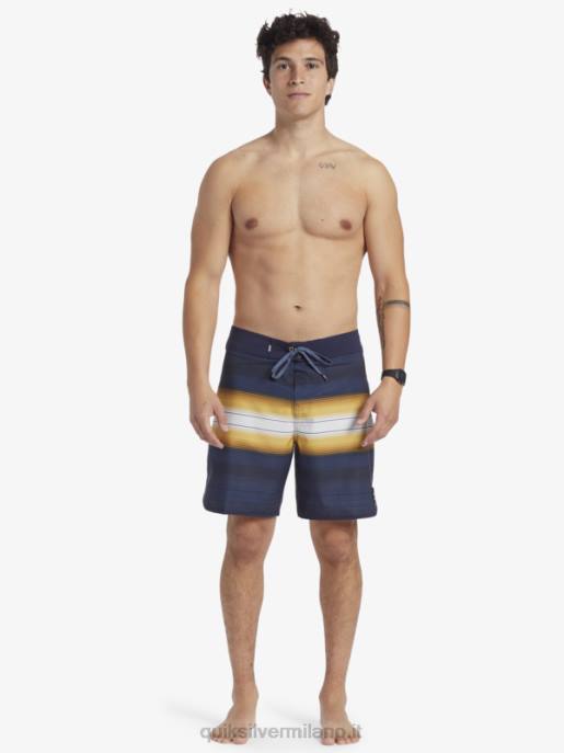 esso Quiksilver x Pacifico uomini pantaloncini surfsilk 18 blazer blu scuro HTZR13