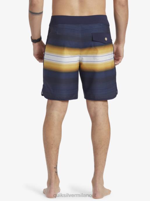 esso Quiksilver x Pacifico uomini pantaloncini surfsilk 18 blazer blu scuro HTZR13