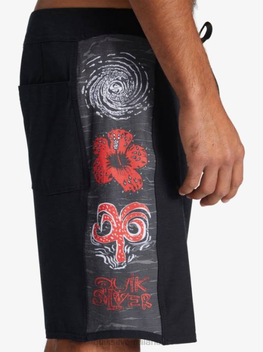 esso Quiksilver x Stranger uomini cose arco originale 1986 18 boardshorts il capovolto HTZR1786