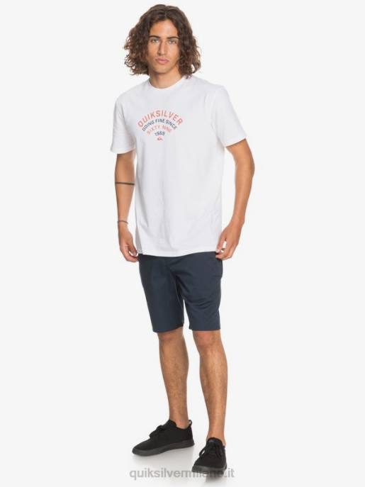 esso Quiksilver uomini Pantaloncini da 20 tasche chino elasticizzati per tutti i giorni blazer blu scuro HTZR1316