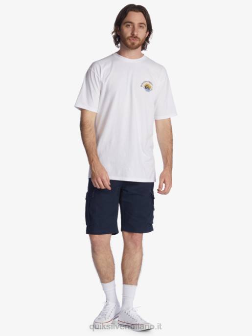 esso Quiksilver uomini battaglia cruciale 21 pantaloncini cargo blazer blu scuro HTZR1524