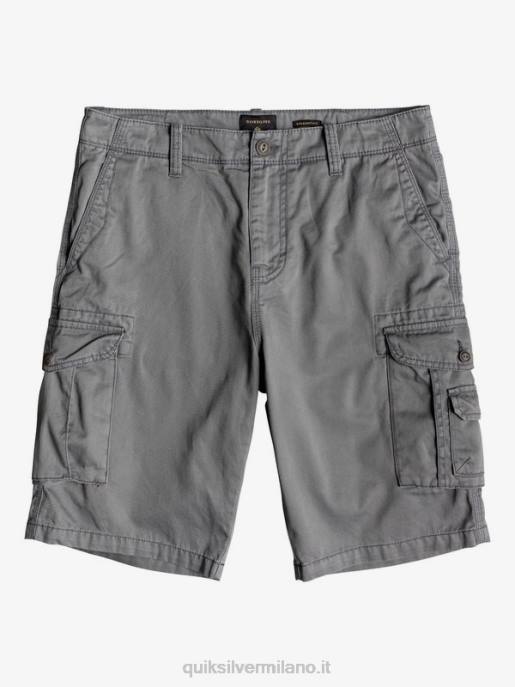 esso Quiksilver uomini battaglia cruciale 21 pantaloncini cargo ombra tranquilla HTZR1525