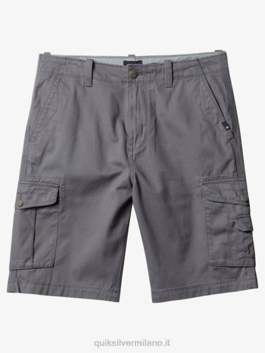 esso Quiksilver uomini battaglia cruciale 21 pantaloncini cargo ombra tranquilla HTZR1525