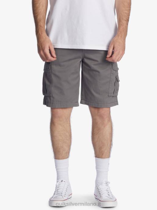 esso Quiksilver uomini battaglia cruciale 21 pantaloncini cargo ombra tranquilla HTZR1525