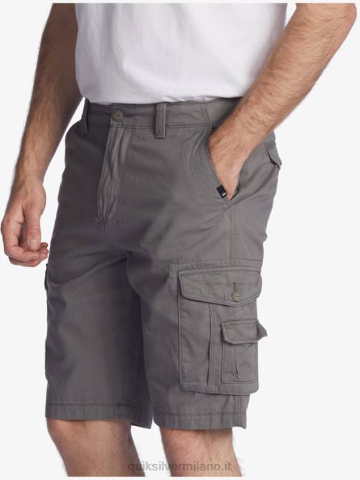 esso Quiksilver uomini battaglia cruciale 21 pantaloncini cargo ombra tranquilla HTZR1525