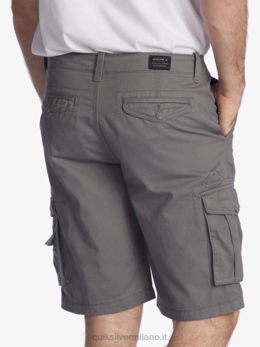 esso Quiksilver uomini battaglia cruciale 21 pantaloncini cargo ombra tranquilla HTZR1525