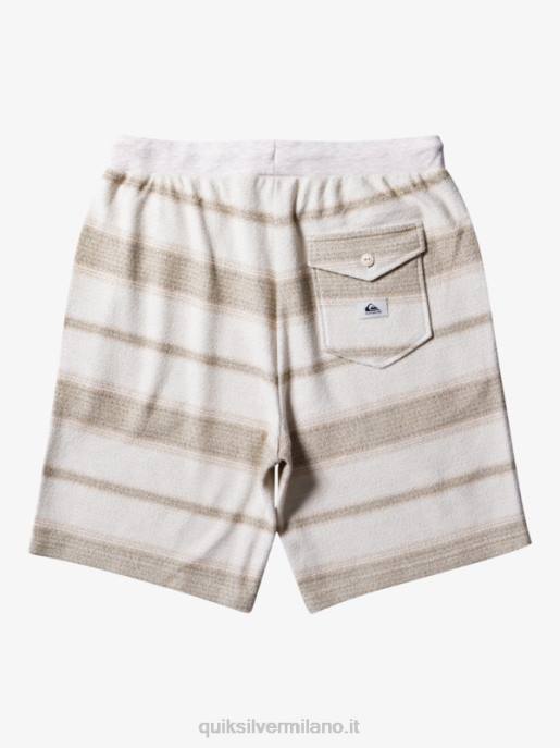 esso Quiksilver uomini fantastici pantaloncini della tuta otway grigio oliva ottimo otway HTZR327