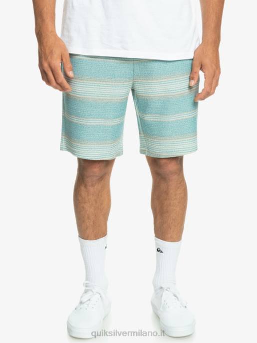 esso Quiksilver uomini fantastici pantaloncini della tuta otway striscia otway blu brittany HTZR331