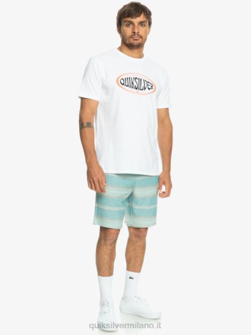 esso Quiksilver uomini fantastici pantaloncini della tuta otway striscia otway blu brittany HTZR331