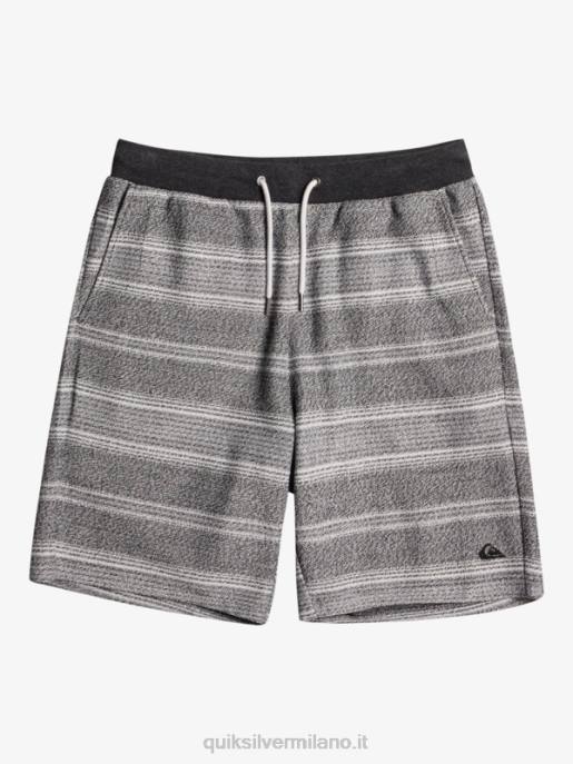 esso Quiksilver uomini fantastici pantaloncini della tuta otway striscia otway nera HTZR329