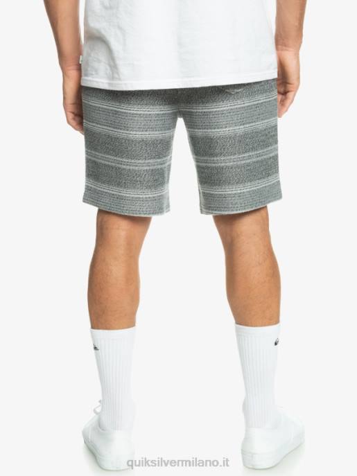 esso Quiksilver uomini fantastici pantaloncini della tuta otway striscia otway nera HTZR329