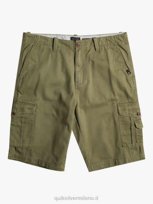 esso Quiksilver uomini pantaloncini cargo da battaglia cruciali Quadrifoglio HTZR954