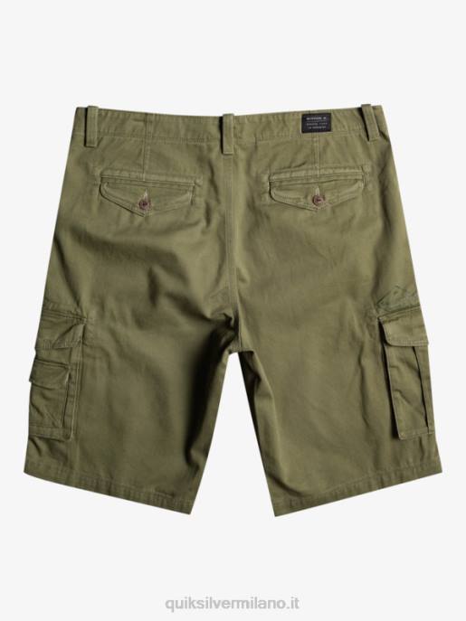 esso Quiksilver uomini pantaloncini cargo da battaglia cruciali Quadrifoglio HTZR954