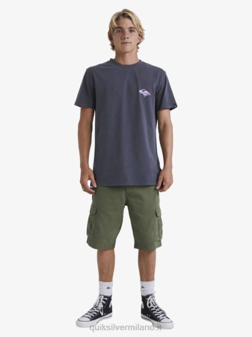 esso Quiksilver uomini pantaloncini cargo da battaglia cruciali Quadrifoglio HTZR954