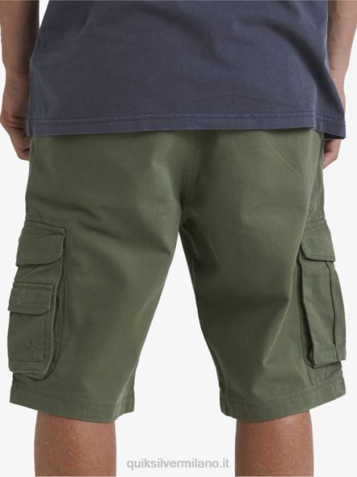esso Quiksilver uomini pantaloncini cargo da battaglia cruciali Quadrifoglio HTZR954