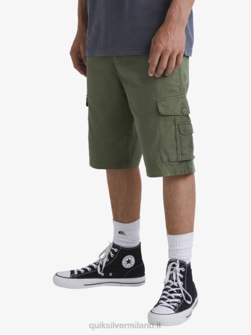 esso Quiksilver uomini pantaloncini cargo da battaglia cruciali Quadrifoglio HTZR954