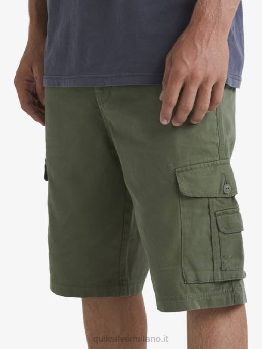 esso Quiksilver uomini pantaloncini cargo da battaglia cruciali Quadrifoglio HTZR954