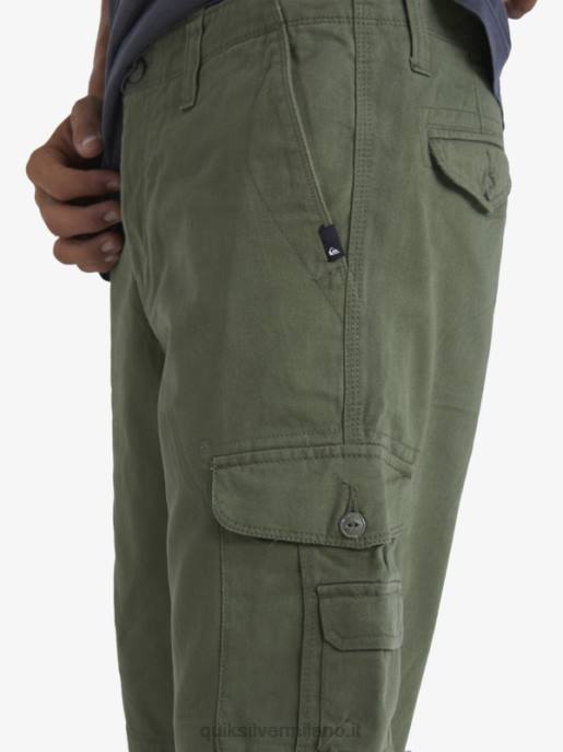 esso Quiksilver uomini pantaloncini cargo da battaglia cruciali Quadrifoglio HTZR954
