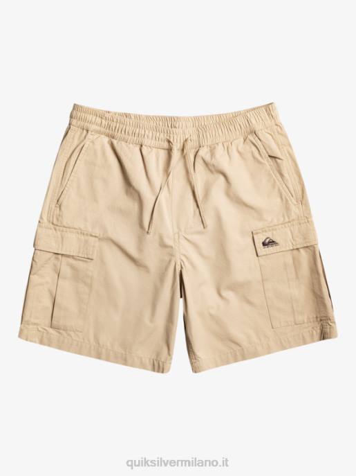 esso Quiksilver uomini pantaloncini cargo taxer elastico in vita 19 plage HTZR1009
