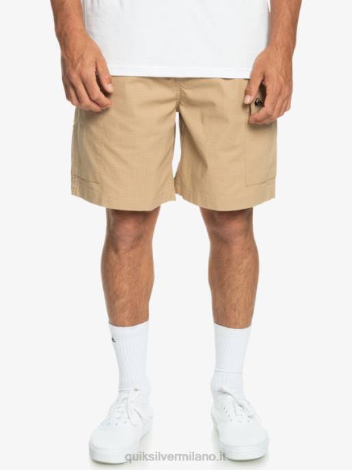 esso Quiksilver uomini pantaloncini cargo taxer elastico in vita 19 plage HTZR1009