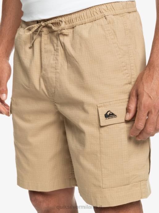 esso Quiksilver uomini pantaloncini cargo taxer elastico in vita 19 plage HTZR1009