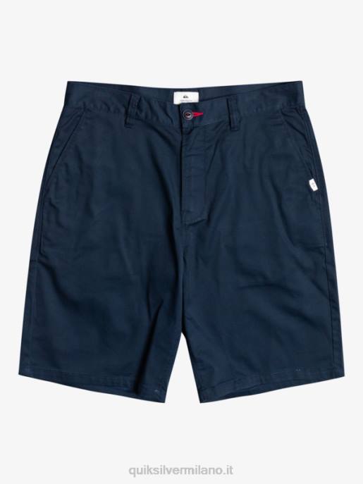 esso Quiksilver uomini pantaloncini chino 21 cresta blazer blu scuro HTZR1277