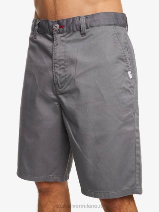 esso Quiksilver uomini pantaloncini chino 21 cresta ombra tranquilla HTZR1276