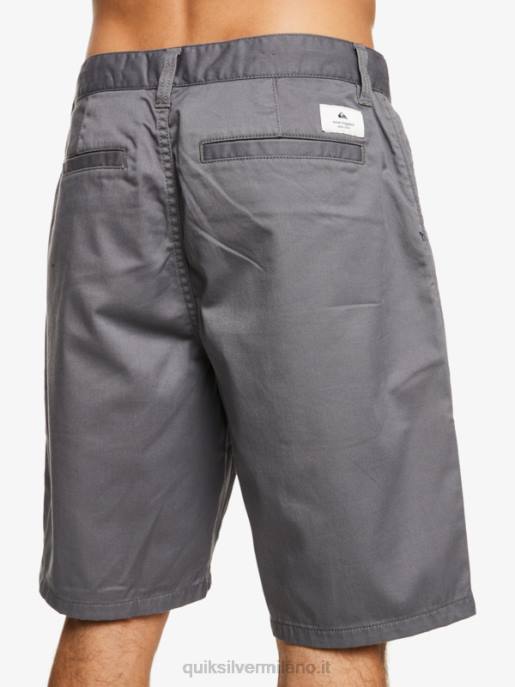 esso Quiksilver uomini pantaloncini chino 21 cresta ombra tranquilla HTZR1276