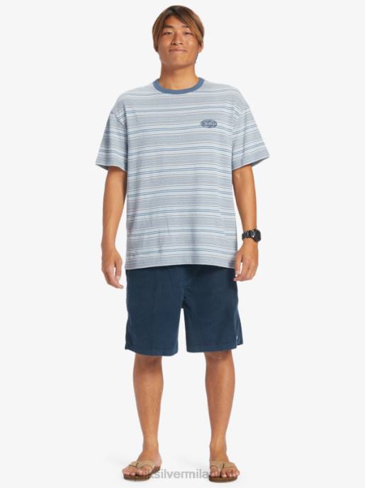 esso Quiksilver uomini pantaloncini con cordino fiscale marina di mezzanotte HTZR362