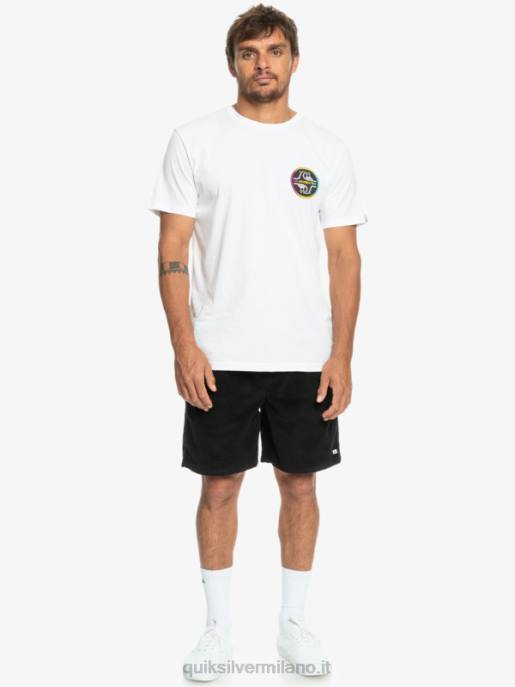 esso Quiksilver uomini pantaloncini con cordino fiscale nero HTZR360