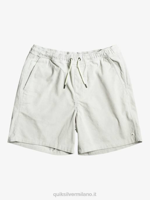 esso Quiksilver uomini pantaloncini con cordino fiscale viola grigio HTZR363