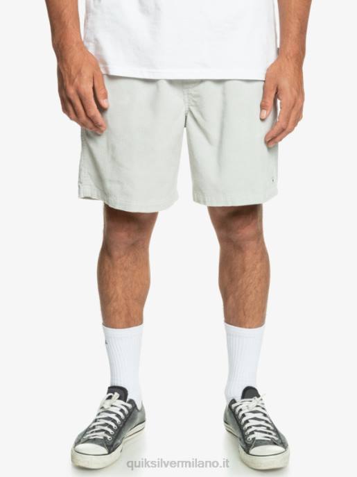 esso Quiksilver uomini pantaloncini con cordino fiscale viola grigio HTZR363