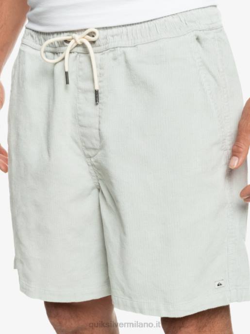 esso Quiksilver uomini pantaloncini con cordino fiscale viola grigio HTZR363