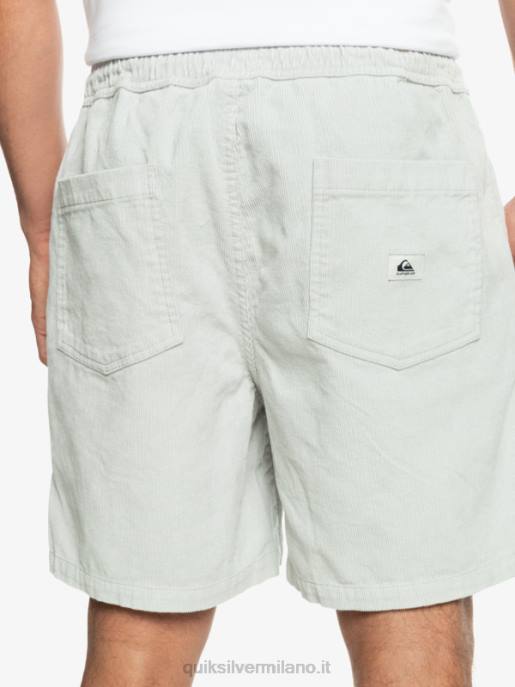 esso Quiksilver uomini pantaloncini con cordino fiscale viola grigio HTZR363