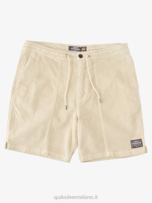 esso Quiksilver uomini pantaloncini di velluto a coste cordy waterman riso integrale HTZR873