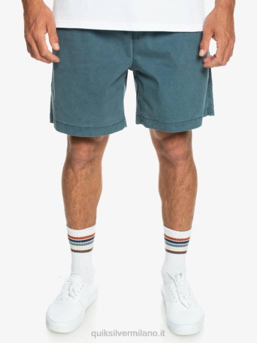 esso Quiksilver uomini pantaloncini elasticizzati taxer marina di mezzanotte HTZR323