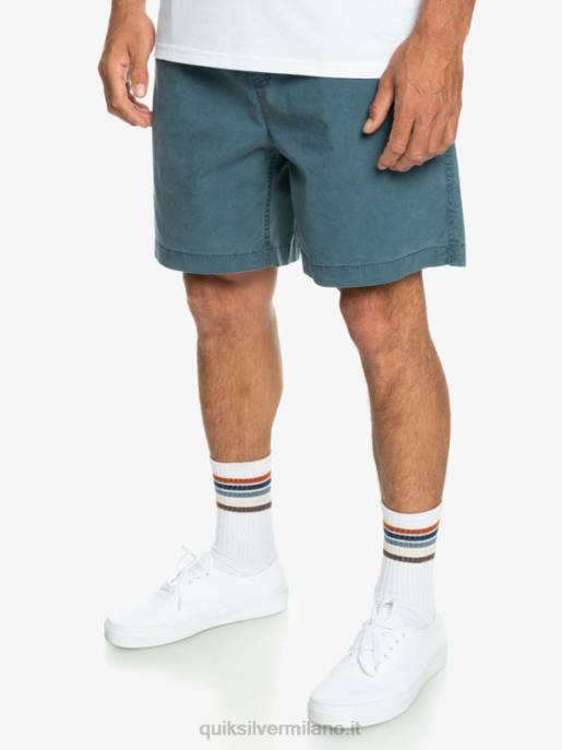 esso Quiksilver uomini pantaloncini elasticizzati taxer marina di mezzanotte HTZR323