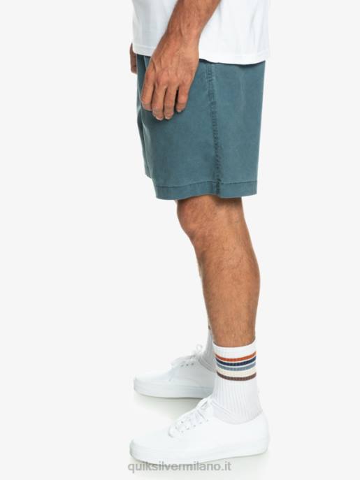 esso Quiksilver uomini pantaloncini elasticizzati taxer marina di mezzanotte HTZR323