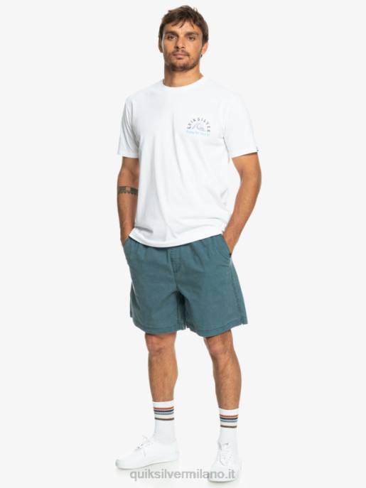 esso Quiksilver uomini pantaloncini elasticizzati taxer marina di mezzanotte HTZR323