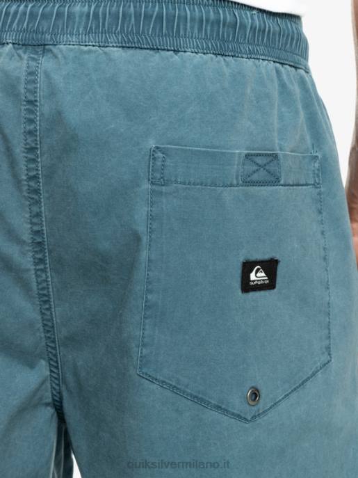 esso Quiksilver uomini pantaloncini elasticizzati taxer marina di mezzanotte HTZR323