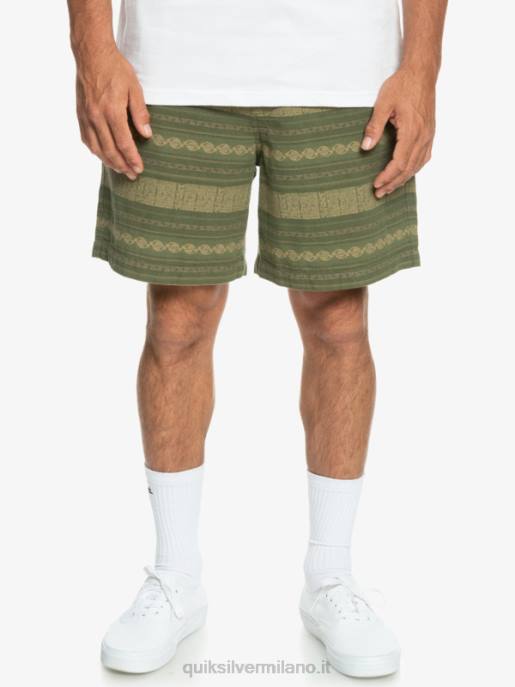 esso Quiksilver uomini pantaloncini jacquard taxer jacquar taxer quadrifoglio HTZR422