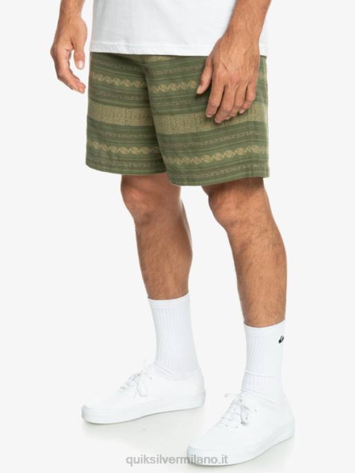esso Quiksilver uomini pantaloncini jacquard taxer jacquar taxer quadrifoglio HTZR422