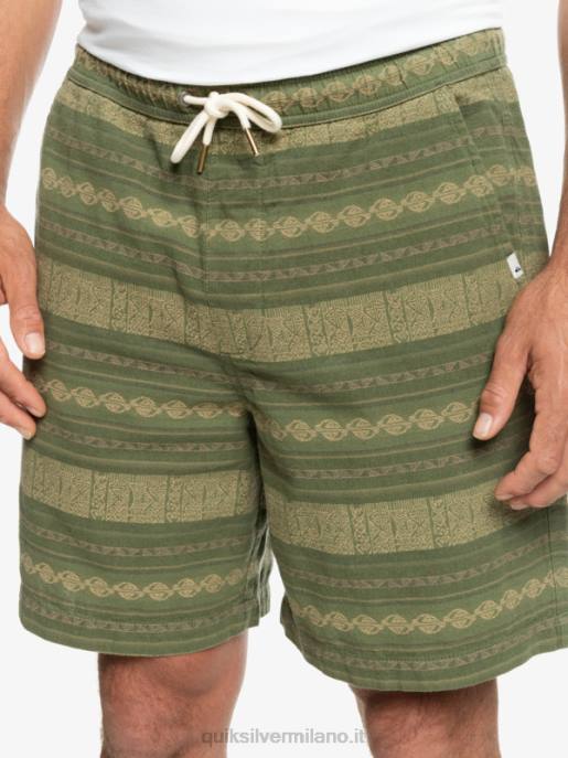 esso Quiksilver uomini pantaloncini jacquard taxer jacquar taxer quadrifoglio HTZR422