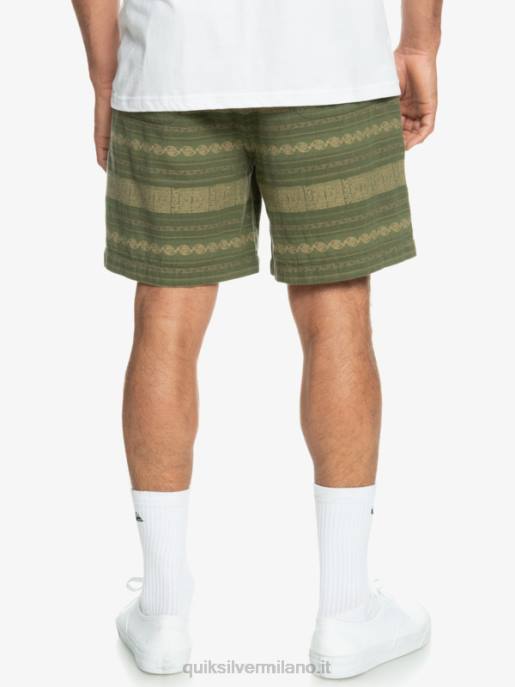 esso Quiksilver uomini pantaloncini jacquard taxer jacquar taxer quadrifoglio HTZR422