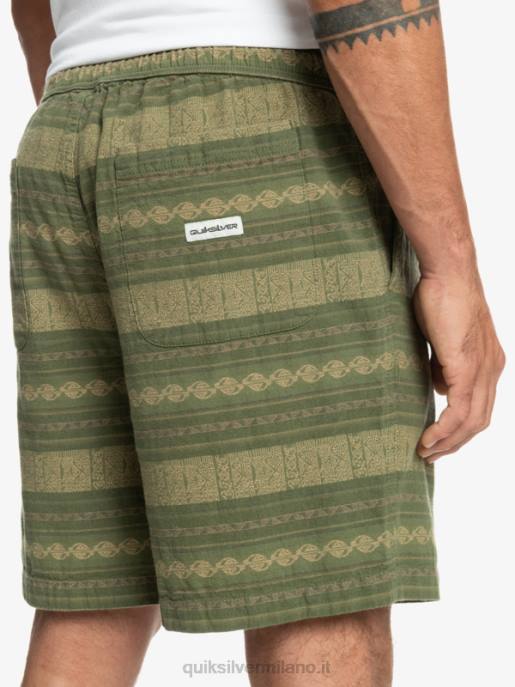 esso Quiksilver uomini pantaloncini jacquard taxer jacquar taxer quadrifoglio HTZR422