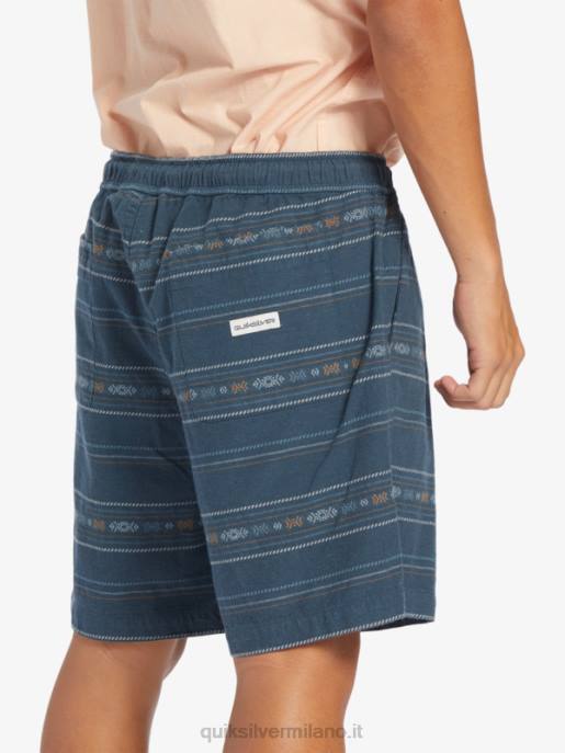 esso Quiksilver uomini pantaloncini jacquard taxer mini jacquard blu notte HTZR420