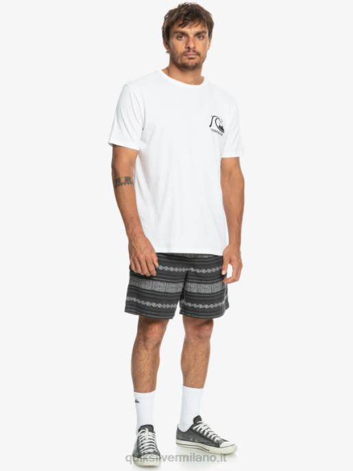 esso Quiksilver uomini pantaloncini jacquard taxer nero taxer jaquard hori HTZR423